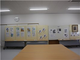 防災部会、保井コノ展示